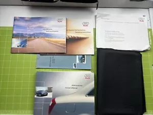 2004 AUDI A4 QUATTRO Owners Manual Set Complete W/ Case OEM Used. U1 - Picture 1 of 5