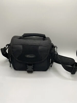 Bolso para cámara Targus con correa para el hombro negro con varias cremalleras y bolsas - defectos Foto 1 de 4