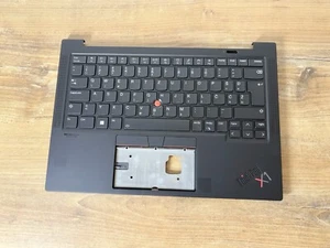 New!Palmrest TOP Cover Keyboard Lenovo Thinkpad X1 Carbon 2022 G10 \ G11 BL \ SL - Bild 1 von 9