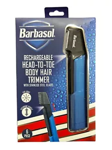Barbasol wiederaufladbarer Kopf-zu-Zehen-Körperhaarschneider - Bild 1 von 2