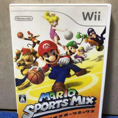 Mario Sports Mix Nintendo Wii Japanese ver Tested - Image 1 of 4