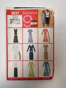 Butterick 3037 Misses' Petite Top, Skirt, Scarf 2001 Uncut Free Shipping - Picture 1 of 8