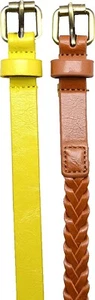 Style & Co. Womens 2 for 1 Skinny Belts Skinny Fashion X-Large 39"  - Picture 1 of 1