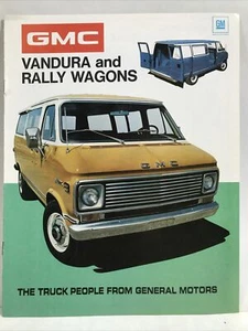 1971 GMC VANDURA AND RALLY WAGONS Van Truck Mini-Motor Home Conversions Brochure - Picture 1 of 5