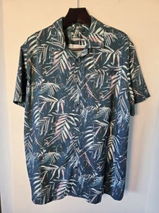 All In Motion Mens Snap Up Collared Tropical Hawaiian Shirt Sz XXL Lightweight - Picture 1 of 11
