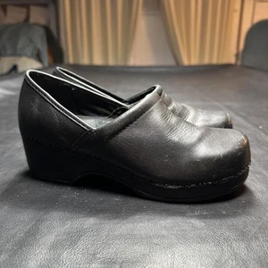 G H Bass & Co Damengröße 5M Melinda II professionelle schwarze Clogs Slipper 345 - Bild 1 von 13