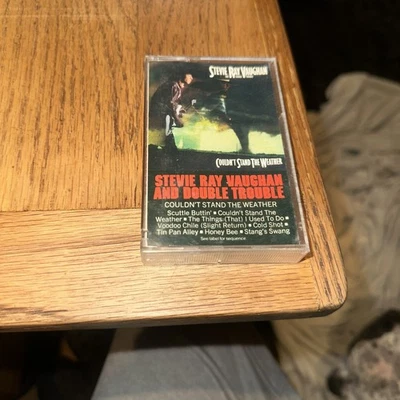 Stevie Ray Vaughan and Double Trouble Couldn't Stand The Weather Audio Cassette - Image 1 of 3