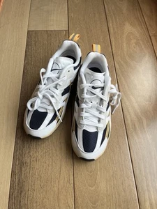 Nike Jam White Midnight Navy Gold Women’s Sz 8 FN0314-100 - Picture 1 of 6