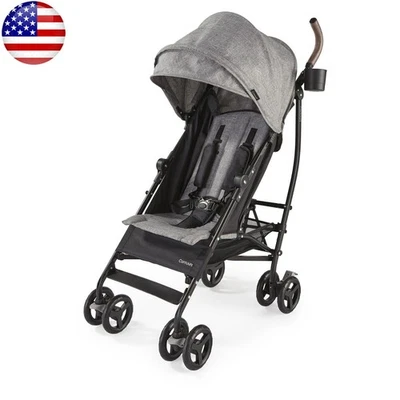 Cochecito paraguas de lujo A 1 mano multi posición asiento reclinable tirar parasol Foto 1 de 4