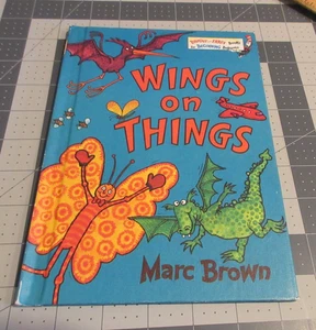 Wings on things, Marc Brown Seuss Bright and Early Book 1982 HC - Picture 1 of 3