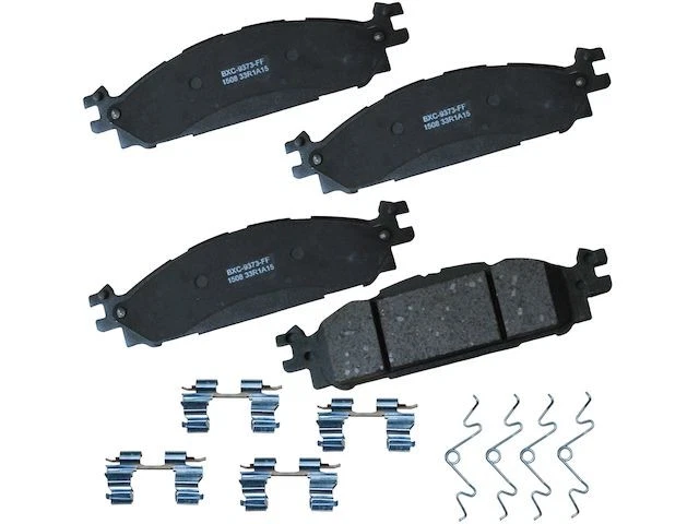 Conjunto de pastilhas de freio dianteiro para 2010-2019 Ford Taurus 2011 2012 2013 2014 2015 YX771FK - Imagem 1 de 1