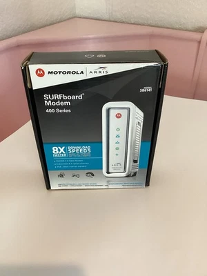 ARRIS SB6141 Motorola Surfboard Modem 400 Series Model Sb 6141 New - Image 1 of 3
