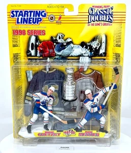 Starting Lineup NHL Classic Doubles 1998 Wayne Gretzky & Mark Messier 1987-1988 - Picture 1 of 5
