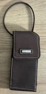 Nine West Wristlet Cell Phone Case Organizer ID With Mirror Brown - Picture 1 of 10