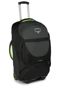 Osprey Shuttle 100L 30" Wheeled Duffel Travel Bag Black DAMAGED See Photos - Picture 1 of 5