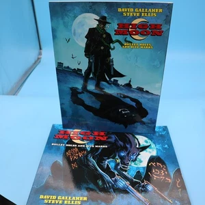 HIGH MOON VOL. 1: "KUGELLÖCHER UND BISSSPUREN" David Gallaher & Steve Ellis EX+ - Bild 1 von 3