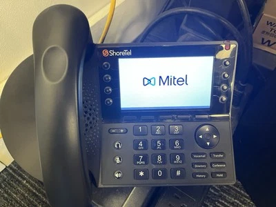 Teléfono ShoreTel IP 485G con pantalla a color Gigabit - negro Foto 1 de 4