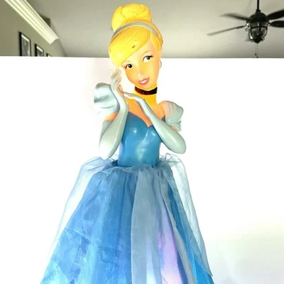 Disney Cinderella 1990s LED Light-Up Doll by Kcare. Great Night Light for Kids - Image 1 of 4