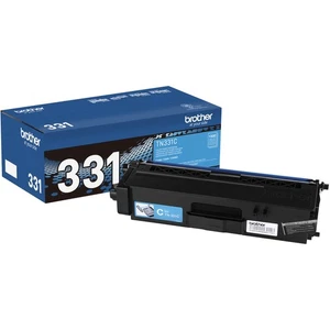 Brother TN331C Genuine Cyan Toner Cartridge - Laser - 1 Each - Picture 1 of 5