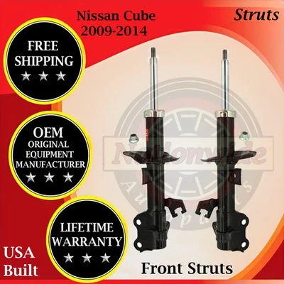 KYB Genuine OEM Front Struts For 2009-2014 Nissan Cube 1.8L Lifetime Warranty - Изображение 1 из 4