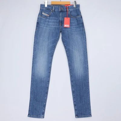 Jeans Diesel para hombre 2019 D-Strukt pierna ajustada lavado medio azul talla nuevos con etiquetas Foto 1 de 4