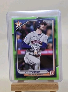 Kyle Tucker /399 2024 Bowman #64 Neon Green Border - Picture 1 of 3