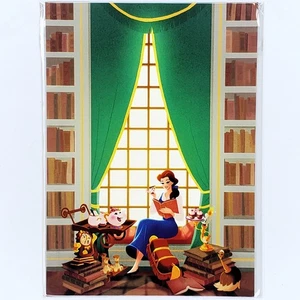 Die Schöne und das Biest Postkarte Belle Disney WonderGround Lumiere Eunjung June Kim - Bild 1 von 2
