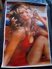 Farrah Fawcett Poster From 1970-80 100precent Rag Canvas From That Time Period