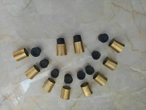 Handmade Solid Brass Spare Tip Walking Stick Cane Antique Style Replacemen Part - Picture 1 of 8