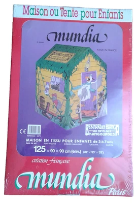 MUNDIA "Bernard & Bianca" Maison de toile Neuve   Collection Cinéma - Photo 1/4