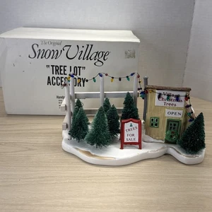 Vintage Department 56 Snow Village Tree Lot Accessory 5138-1 Retired in Box - Picture 1 of 9