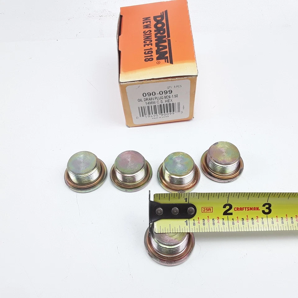 Oil Drain Plug M26-1.50 Fits Volvo DL 164 242 244 245 262 264 265 (1970-1987) - Image 1 of 3