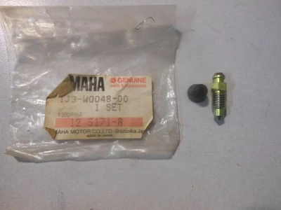 Kit de tornillos de purga Yamaha 77-81 XS400 76-78 XS500 77-84 XS650 1J3-W0048-00 NUEVO DE STOCK Foto 1 de 3