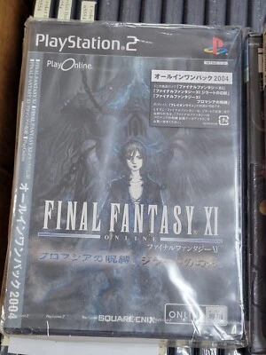 Final Fantasy XI: All in One Pack (2004) Brand New Sealed Japan PS2 Import - Image 1 of 4