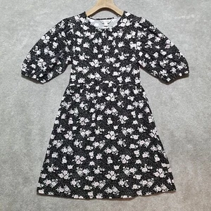 Miss Selfridge Floral Short Dress Short Sleeve Summer Multicoloured Size - 8 - Picture 1 of 14