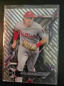 2018 Topps High Tek Rhys Hoskins #HT-RH Rookie RC Card B Phillies - Picture 1 of 2
