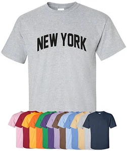 Camiseta "Nueva York" S-4XL, 30+ Colores! Empire State of Mind NYC Big Apple Subway - Imagen 1 de 1