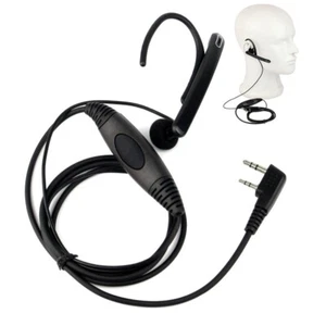 Noise Ear Bar Earpiece Mic PTT Headset for For BAOFENG Radio - Picture 1 of 12