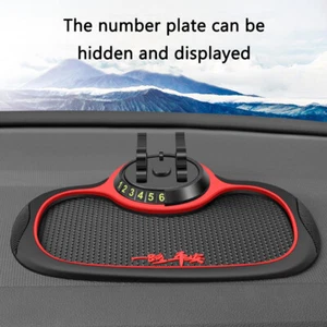 360 Degree Rotating Phone Holder 4 In 1 Non Slip Phone Pad For Car Hide The - Zdjęcie 1 z 9