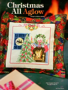 Christmas All Aglow Cross Stitch Magazine Pattern + 2 More Christmas Designs - Picture 1 of 3