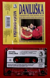 NATASA DANILUSKA 2000 MOST POPULAR RUSSIAN FOLK SONGS MEGA RARE CASSETTE TAPE - Picture 1 of 2