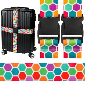 Gutsdoor Adjustable Travel Luggage Straps Suitcase Belt Travel Bag Accessorie... - Picture 1 of 9