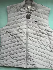 Callaway Mens Golf Gilet XXL Light grey colour - Picture 1 of 4
