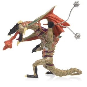 Papo Dragon Warrior Fantasy Figures Fire Breathing Dragon Toy Fantasy Fiction - Picture 1 of 5