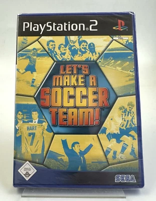 PS2 Lets Make A Soccer Team! - German, New And Factory Sealed - Image 1 of 4
