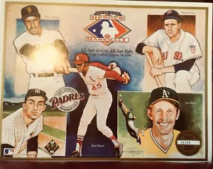 FOGLI DA BASEBALL 1991 ALL STAR JOES vs ALL STAR BOBS 3 FOGLI - Foto 1 di 4
