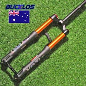 BUCKLOS YINO 24" MTB Air Suspension Fork 1 1/8" 120mm Travel 100*15mm Thru Axle - Picture 1 of 6