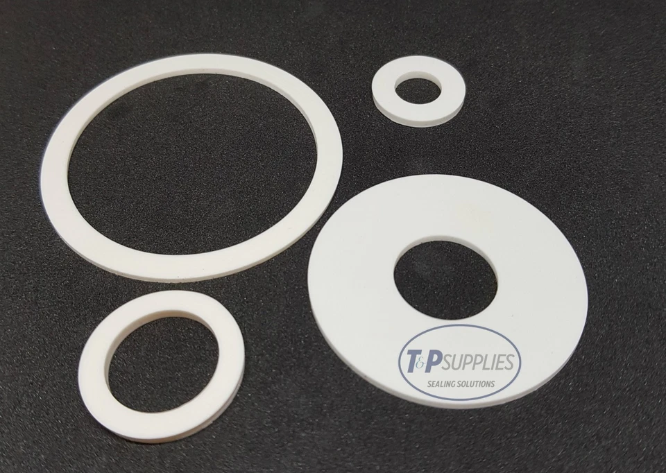 T&P SUPPLIES Silicone Washer washers 3mm thick x5 Pick your own size upto 30mm diameter