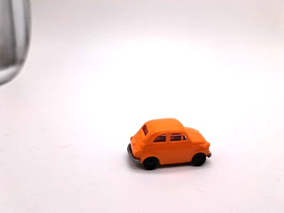 VK-MODELLE 33001 FIAT 500, arancione Scala 1:87 - Immagine 1 di 4