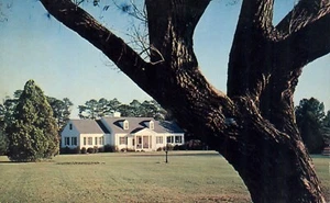 Cartolina Mamie's Cottage Augusta National Golf Club Augusta Georgia 1960 - Foto 1 di 2